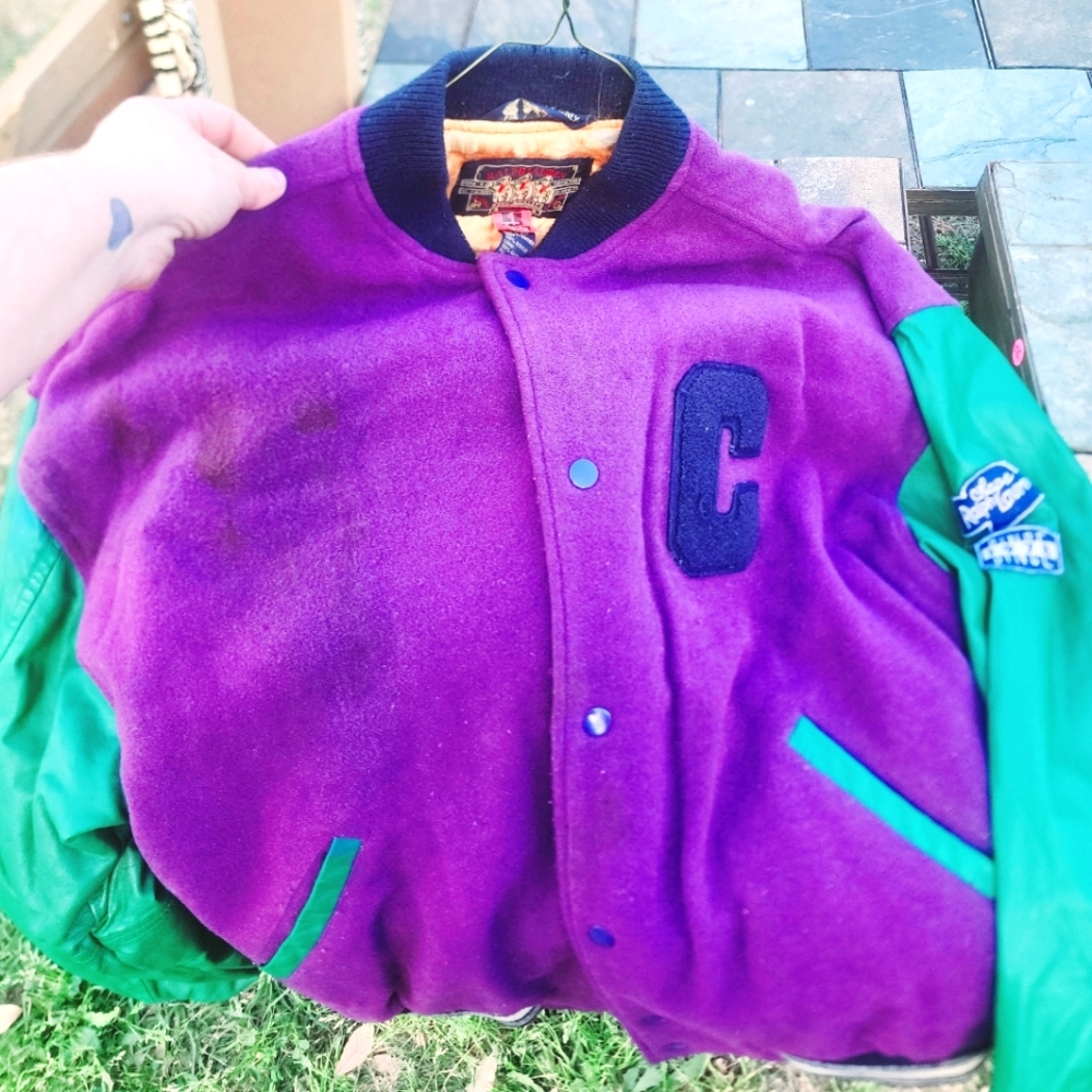 Vintage  Chaps Ralph Lauren varsity jacket